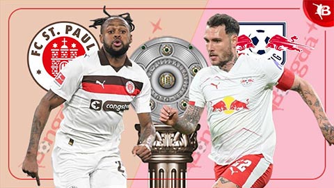  Nhận định bóng đá St.Pauli vs Leipzig, 02h30 ngày 28/1: Dạo chơi, có 3 điểm!